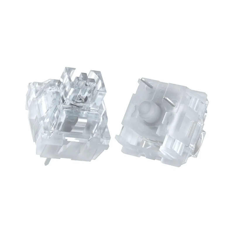 AngryMiao Linear 90 Switches - Icy Silver - سويتشات